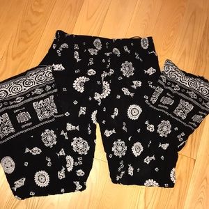 Patrons of peace flowy pants